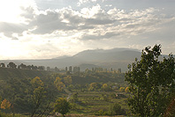 Вид на горы от р. Тахтамыша. Photos by romashka iMac