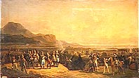 Взятие порта Виллафранка 29 сентября 1792 г. - Prise de Villefranche sur Mer, le 29 septembre 1792. Lecomte Hippolyte (1781-1857). Paris, musee du Louvre.