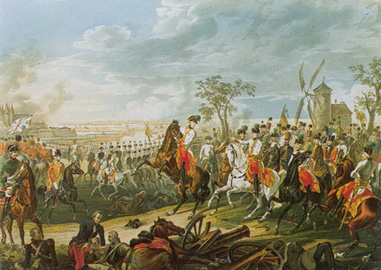 Сражение при Турне - Император Франц II отдает приказ пр. Кобургу об атаке - 1794 - Bataille de Tournai