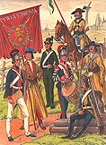 Униформа польской армии 1789-1794