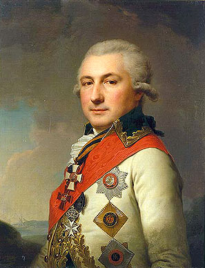 Адмирал О.М. Де-Рибас (1796) Admiral Osip Mikhailovich de Ribas by Johann-Baptist Lampi 