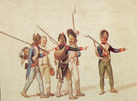 Французские пехотинцы 1794 г. - L'infanterie francaise, 1794.