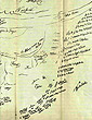 Рукописный план штурм Праги, предместья Варшавы - 1794 г.