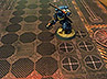 Warhammer40k 'Upper deck' (BD014) Battlemat 6x4ft testprint