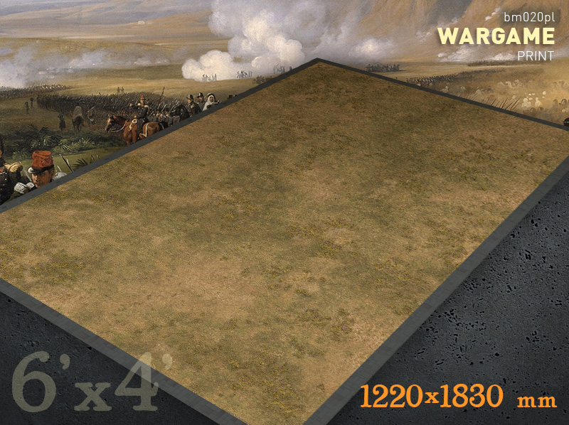 The Battlemat (020pl) 'Burned-out grass plain'