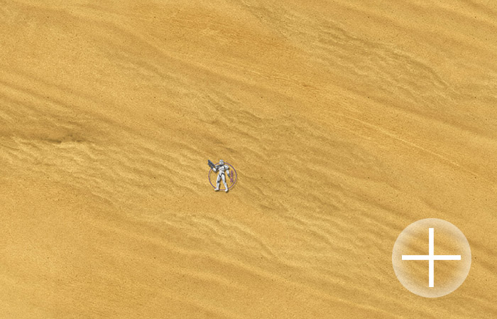 The Battlemat (063) Desert plain "Sahara"