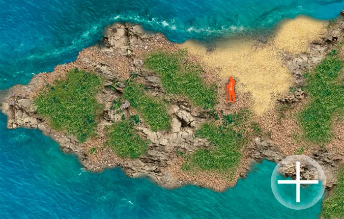 The Battlemat (ss004) Caribbean islands and beaches