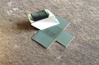 Foldable Photopaper buldings model set 1/285. Assembly Instruction