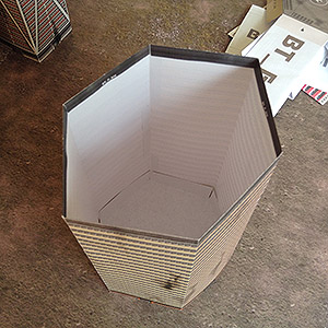 Foldable paper buldings model set 1/285 Assembly