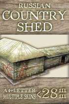 Russian Country Shed (rch012)