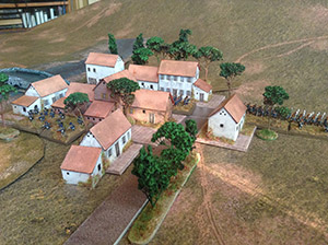 Paper model set: Waterloo Style Buildings. Foldable Paper Scenery System. 6mm (1:285) scale