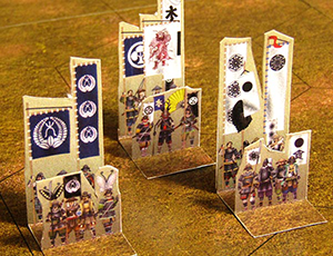 Just Paper Battles Samurai - Tokugawa army (10mm) 徳川軍 (戦國時代)