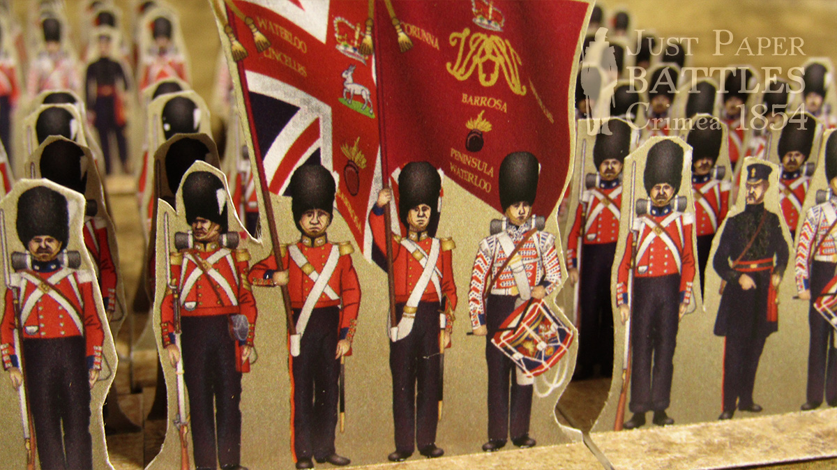 British troops. Guards Brigade. 1854 (28mm)