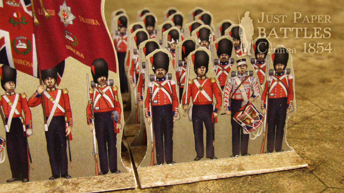 British troops. Guards Brigade. 1854 (28mm)