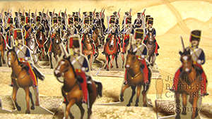 Just Paper Battles Crimea - Just Paper Battles Crimea - Light Brigade. British troops. Alma 1854 (28mm)