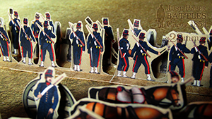 Just Paper Battles Crimea - French army. L'artillerie montee. Alma 1854 (28mm)