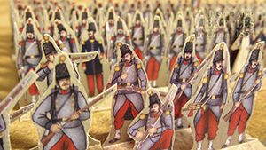 Just Paper Battles Crimea - French army. Infantry. Alma 1854 (28mm)