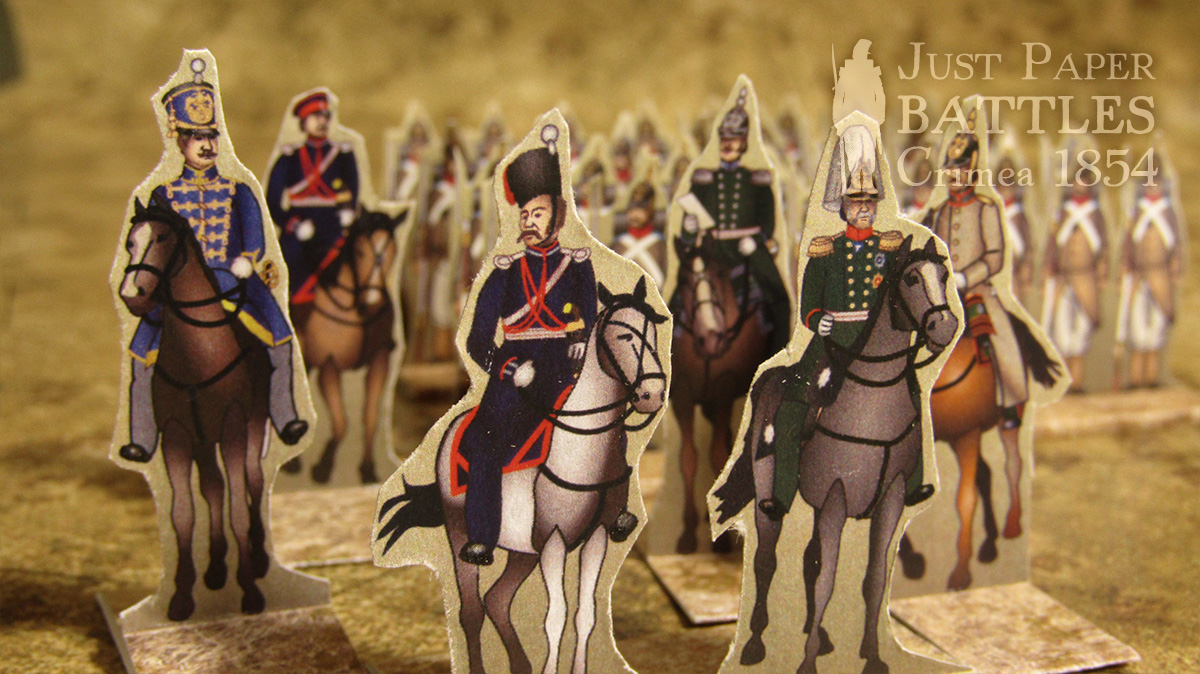 JPBC - Russian Army. Commanders and headquarters officers 1854 (28mm)
