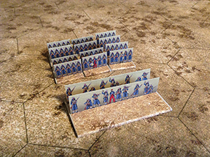 Just Paper Battles Crimea - French Army (10mm) 1854 Alma Modular Paper 2,5D Wargames System