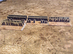 Just Paper Battles Crimea - French Army (10mm) 1854 Alma Modular Paper 2,5D Wargames System