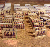 Just Paper Battles Napoleonics - French Army (6mm) 1812-1815. Modular Paper 2,5D Wargames System.