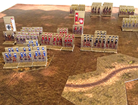 Just Paper Battles Samurai - Oda army (10mm) 織田軍 (戦國時代). Modular Paper 2,5D Wargames System.