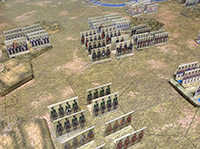 Just Paper Battles Napoleonics - Portuguese army (10mm). Command & colours napoleonics Modular Paper 2,5D Wargames System. Battle of Rolica 1808
