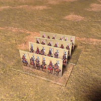 Just Paper Battles Samurai - Takeda army (10mm) 武田軍 (戦國時代). Modular Paper 2,5D Wargames System.