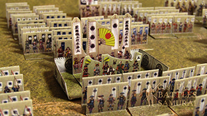 Just Paper Battles Samurai - Tokugawa army (6mm) 徳川軍 (戦國時代). Modular Paper 2,5D Wargames System.
