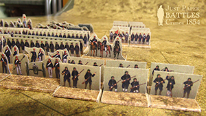Just Paper Battles Crimea - Turkish Army (10mm) 1854 Alma Modular Paper 2,5D Wargames System