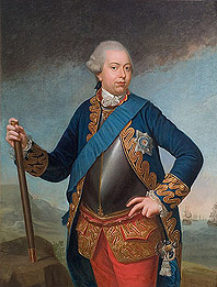 Портрет Вильгельма V Оранского, штадтгальтера Нидерландов - 1787 - Stadtholder of the Dutch Republic William V, Prince of Orange (1748-1806). B.S. Bolomey.