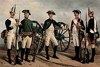 Униформа прусской армии 1786 г.