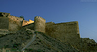 Вид на Нарын-кала (Дербентская цитадель)