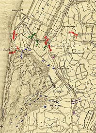Второе сражение при Бергене. 1799 г. - Battle of Alkmaar 2 October 1799 (550 kb)