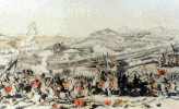 Австрийская кавалерия атакует турок в сражении при Рымнике (Мартинешти) - 1789 - Martinestie battle