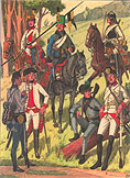 Униформа австрийской армии 1767-1798 гг.