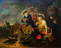 Фридрих Великий во время похода 1778 г. - Friedrich II. im Feldzug von 1778