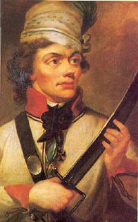 Тадеуш Костюшко в 1794 г. (худ. Kazimierz Wojniakowski)