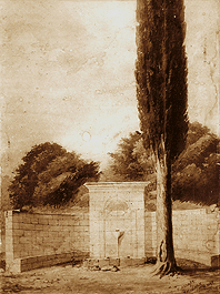 Рис. 2. Маляр К.К. Кутузовский фонтан. 1888 г.