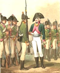 Пруссия. Легкая пехота - 1796 - Königlich Preußische leichte Infanterie
