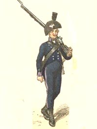 Пруссия. Фузилерный батальон ф. Йорка - 1797