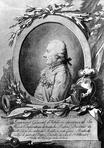 МЕЛИССИНО Пётр Иванович (1726 - 16.12.1797) Генерал-поручик от артиллерии Директор Артиллерийского и Инженерного шляхетского кадетского корпуса.