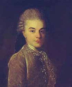 Портрет А. М. Римского-Корсакова. 1753-1840 гг. Рокотов, конец 1760-х годов.