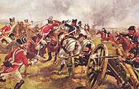 Атака 1-го полка гвардейских драгун в сражении при Ле Като - The 1st Kings Dragoon Guards at Cateau 25th April 1794 by Harry Payne