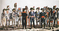 Французские солдаты 1796 г. - Les soldats francais, 1796.