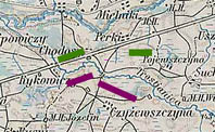 Сражение при Крупчитском монастыре. 17 сентября 1794 г. Карта 1911 г.