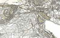 План города Цюриха и его окрестностей - 1804 - Plan de la ville et des environs de Zurich