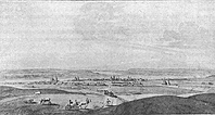 Вид на город Царицын. 1790-е г.