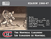 1946/47. Montreal Canadiens. Coleco players