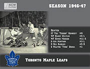 1946/47. Toronto Maple Leafs. Coleco players